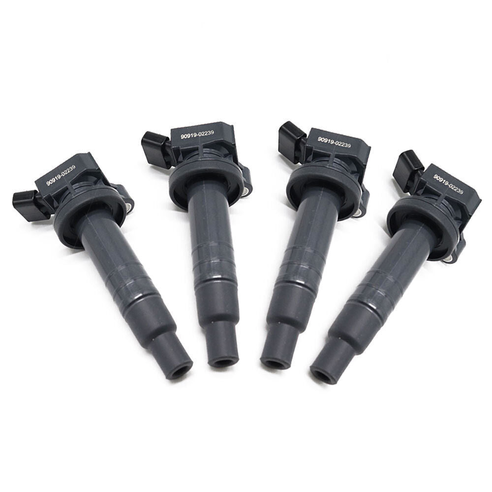 4X Ignition Coil 00-08 for Toyota for Corolla Celica Matrix 1.8L UF247 90919-02339