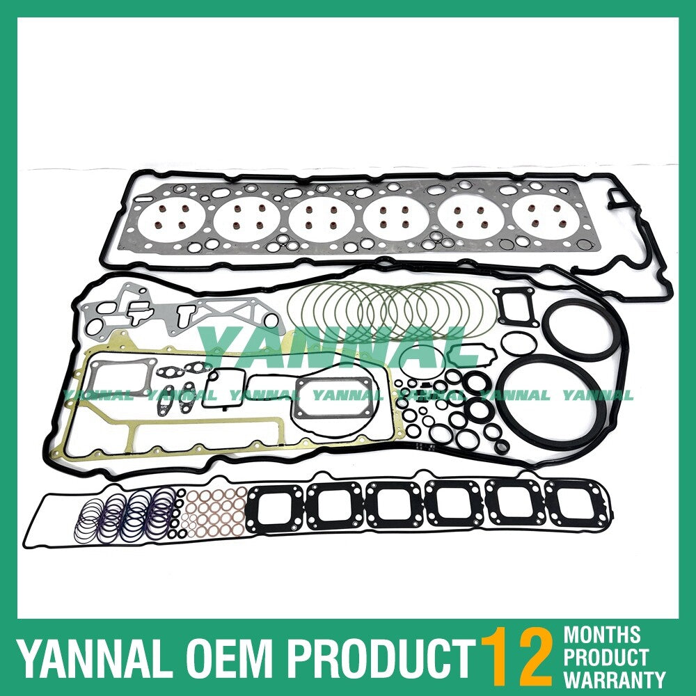 Full gasket kit for Volvo D16E engine components -