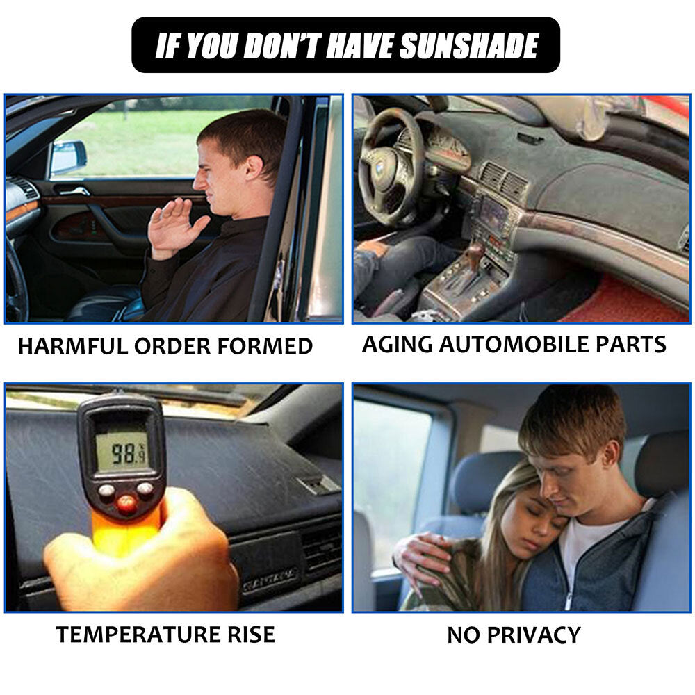 6x Side Window Sunshade Heat Block Privacy Cover for 2020-2024 for Model Y n