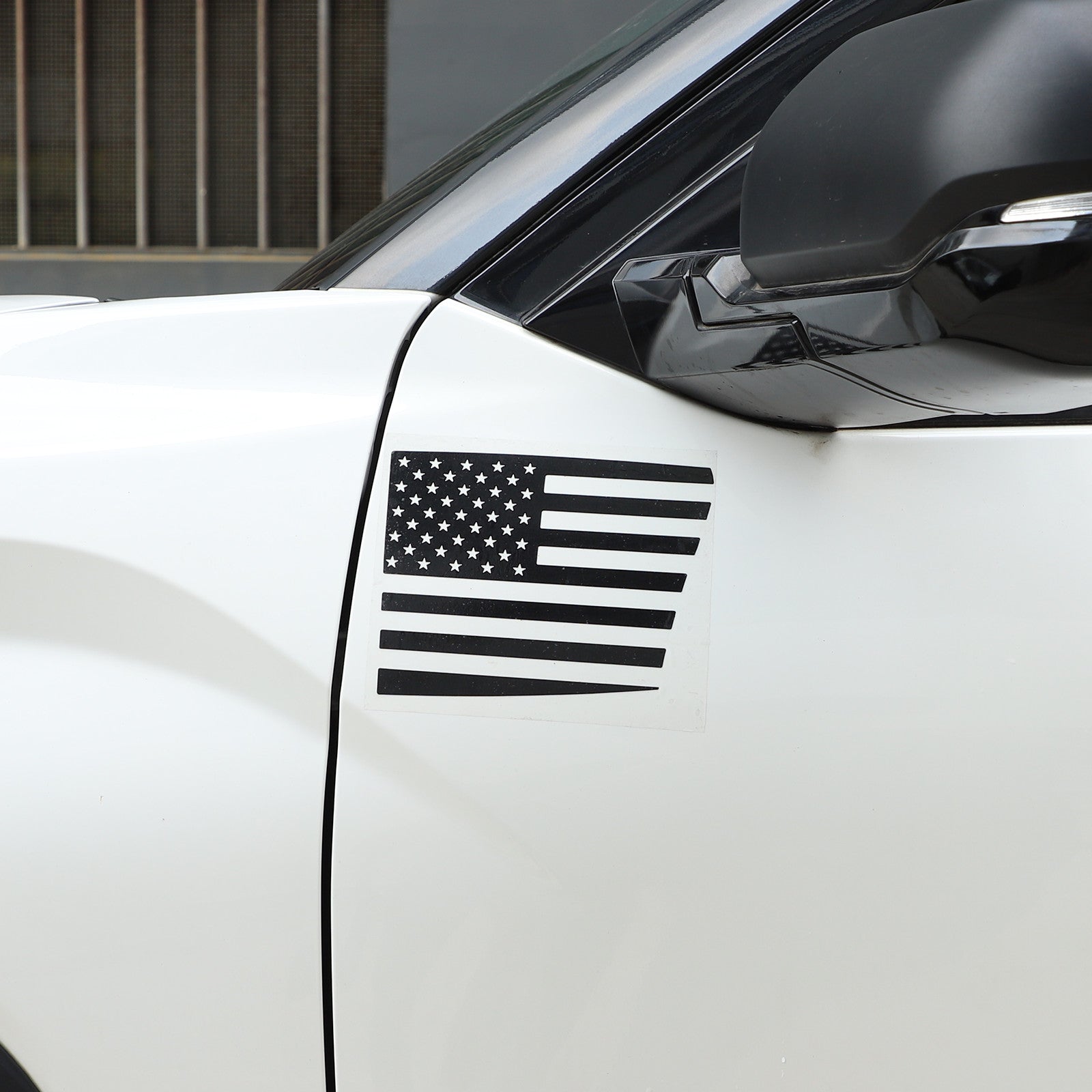 American flag side fender vent vinyl decal for Tundra 2022-2024 1 piece - n