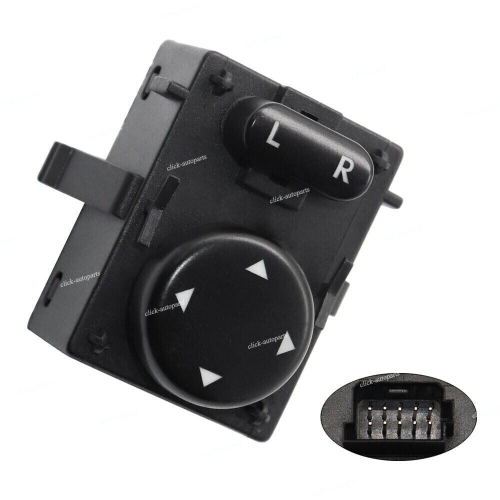 Master Mirror Switch Fit For 2008 - 2017 for Freightliner Cascadia 10Pins Black