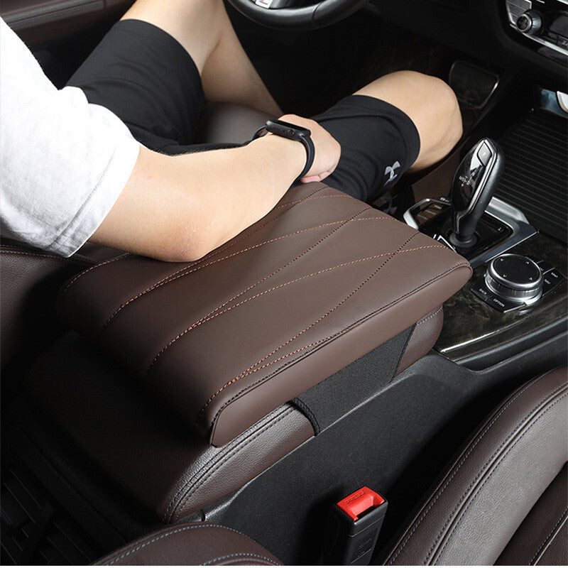 Car Armrest Cover Center Console Box Cushion Soft Mat Protector Long-lasting v