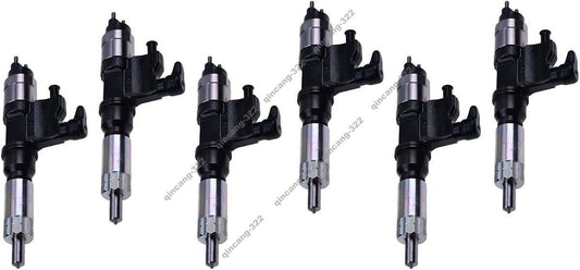Fuel Injector 17/927700 for Isuzu Engine 4HK1 6HK1 JCB Excavator JS290 JS330LC