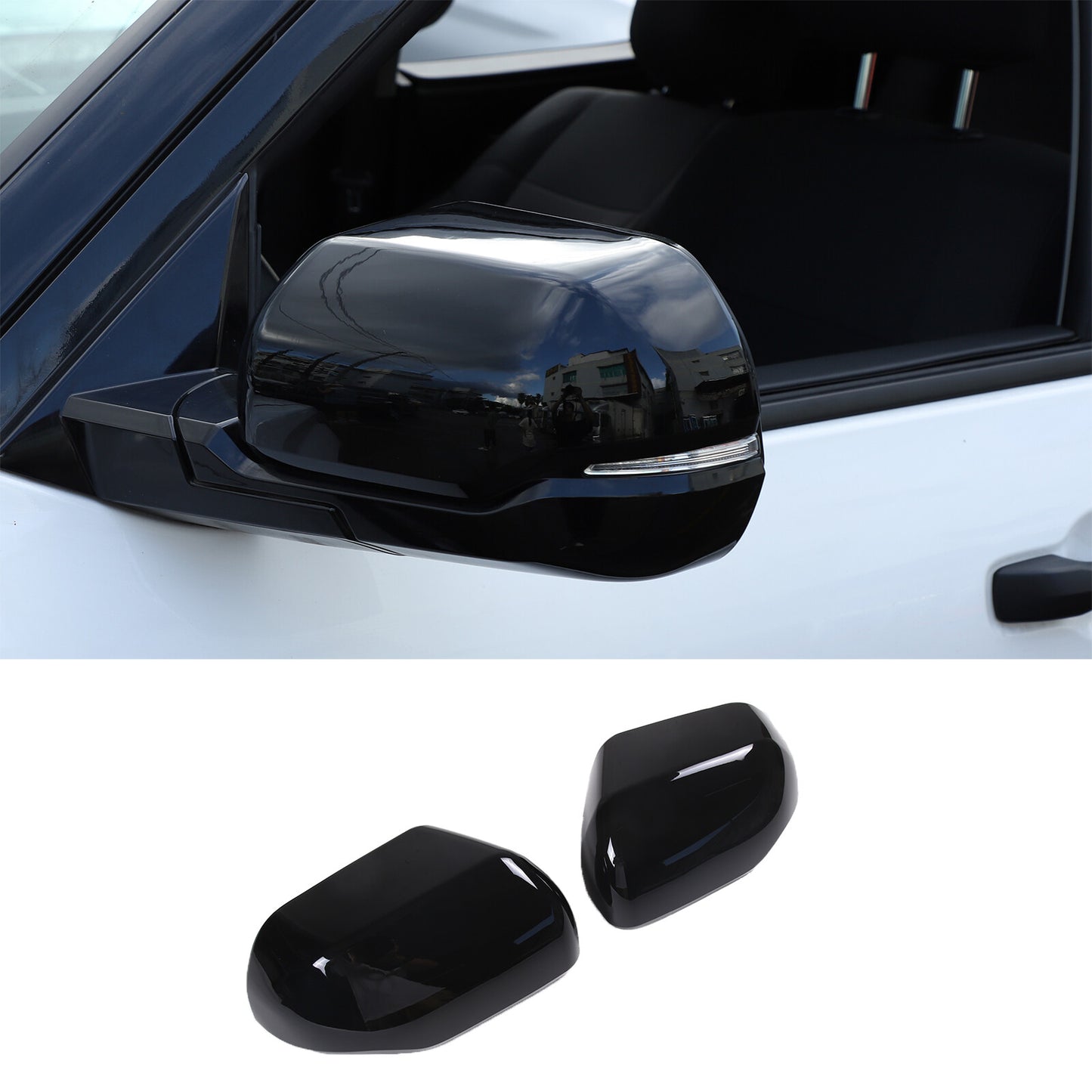 Pear wood ABS gear shift lever cover decoration suitable for tundra redwood 22-23- v