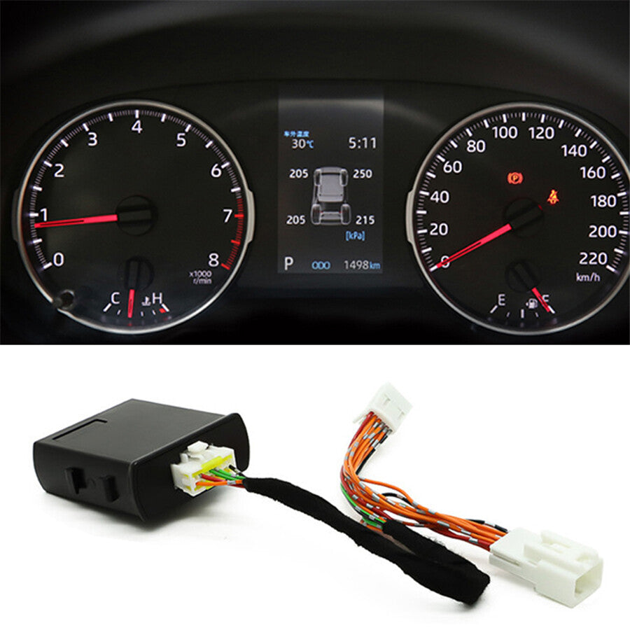 TPMS Tire Pressure Monitoring System LCD Display for Toyota RAV4 XA50 2019 2020 Q