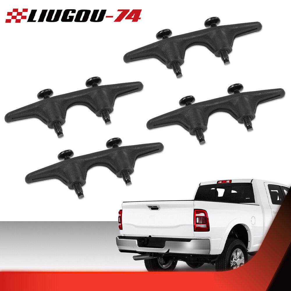 Suitable for 2019-2022 (2002-2008) for Dodge for Ram 2500 bed hook with bolt black- v
