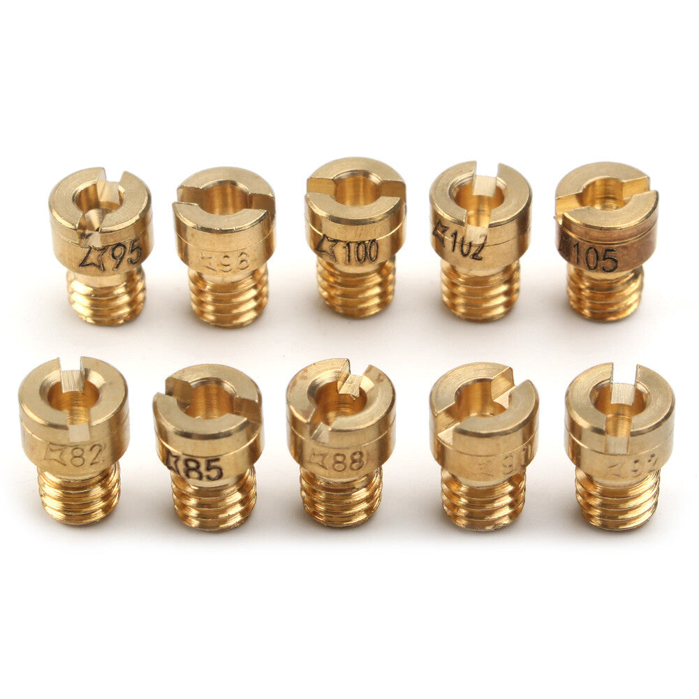 Vergaser D¨¹sen Hauptd¨¹sen F¨¹r GY6 50cc 139QMB 4-Stroke Scooter Carb PZ19 82-105