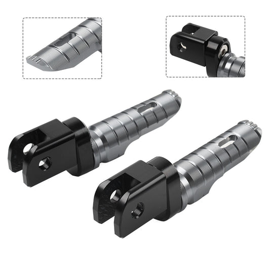 Grey Front Footrests Foot Peg For RS660 21-23 RSV4 09-23 Tuono V4 20-23
