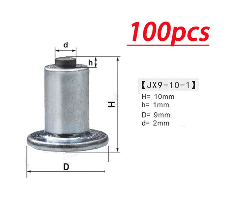 100 Pcs Winter Tire Studs Screws  Installation Pneumatic Nail Air Gun Tool Kit