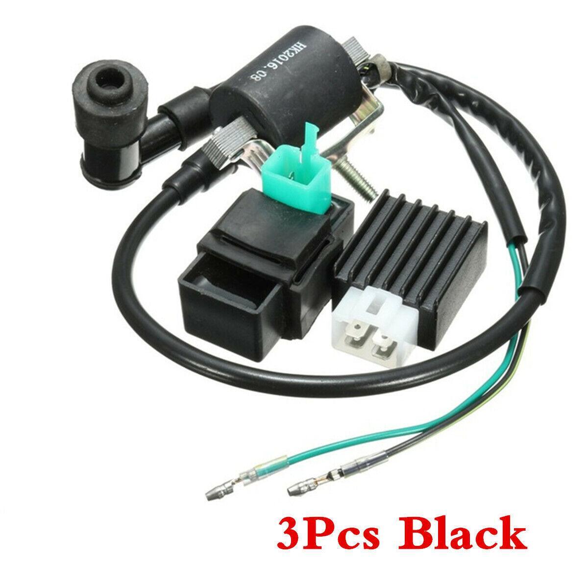 Ignition coil, spark plug, CDI box, rectifier, regulator, off-road bicycle/motorcycle parts - n