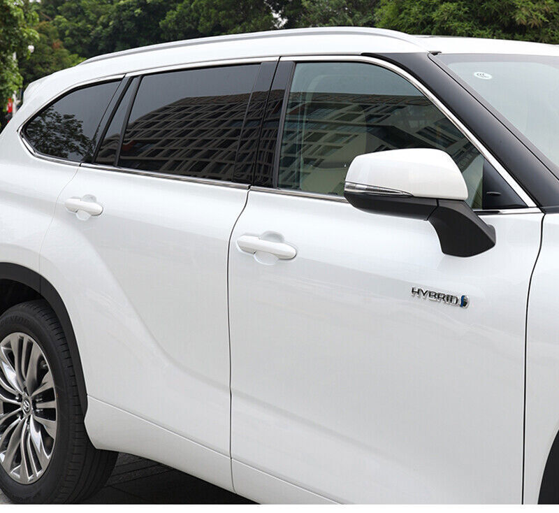 for Toyota Highlander 2020-2022 Stainless Upper Window Sill Trim Molding Cover