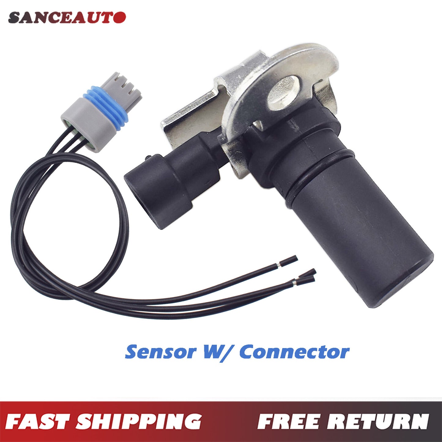 Crankshaft position sensor with connector for Dodge for Ram 1500 2500 3500 - Brand New n