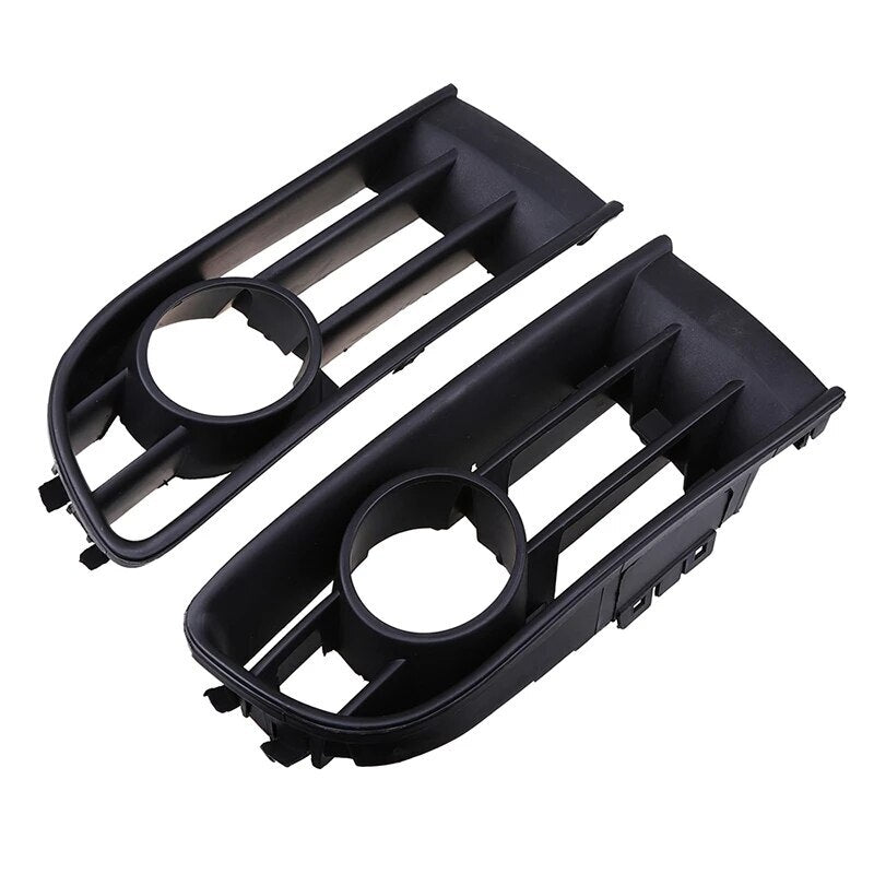 One set of fog lights + fog light grille suitable for Volkswagen Polo 9N 2004-2006