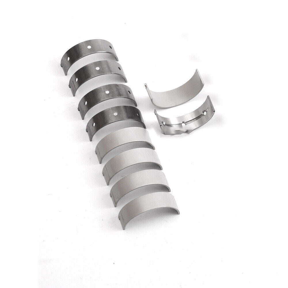 10pcs Crankshaft Main Bearings Set fits for Mercedes C218 W166 W222 M278 4.6L