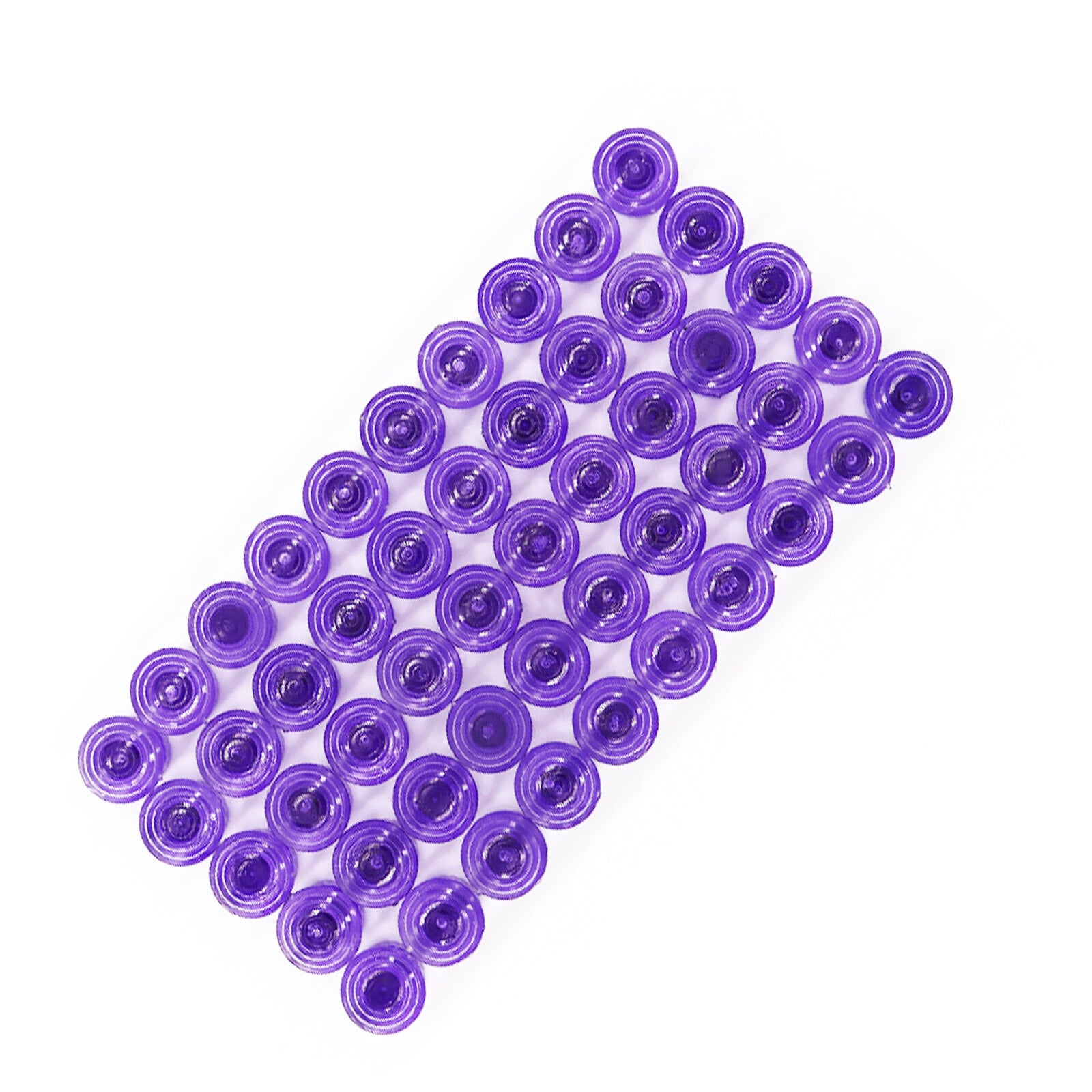 50Pcs PDR Glue Pull Tabs Automotive Paintless Dent Repair Hail Repair Purple