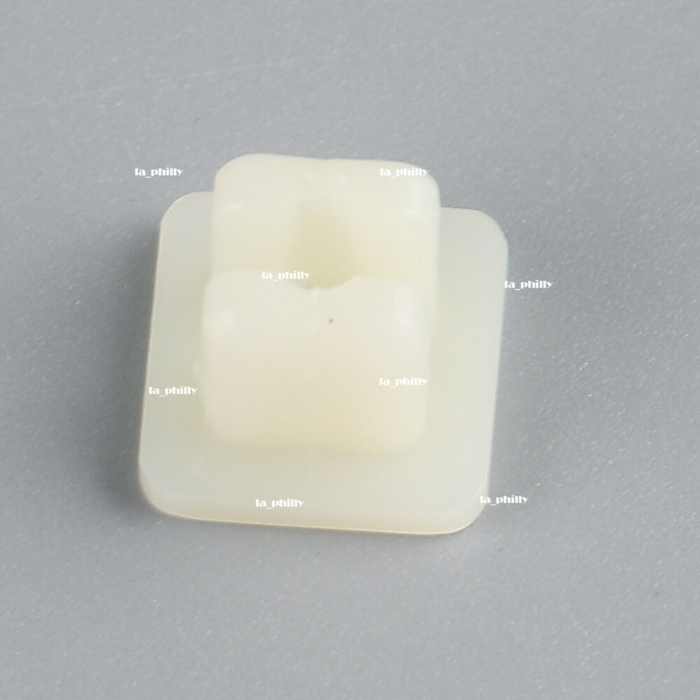 10x Front Fender Grommet Screw White Square Fits for Honda S2000 90682-SB0-003 Q
