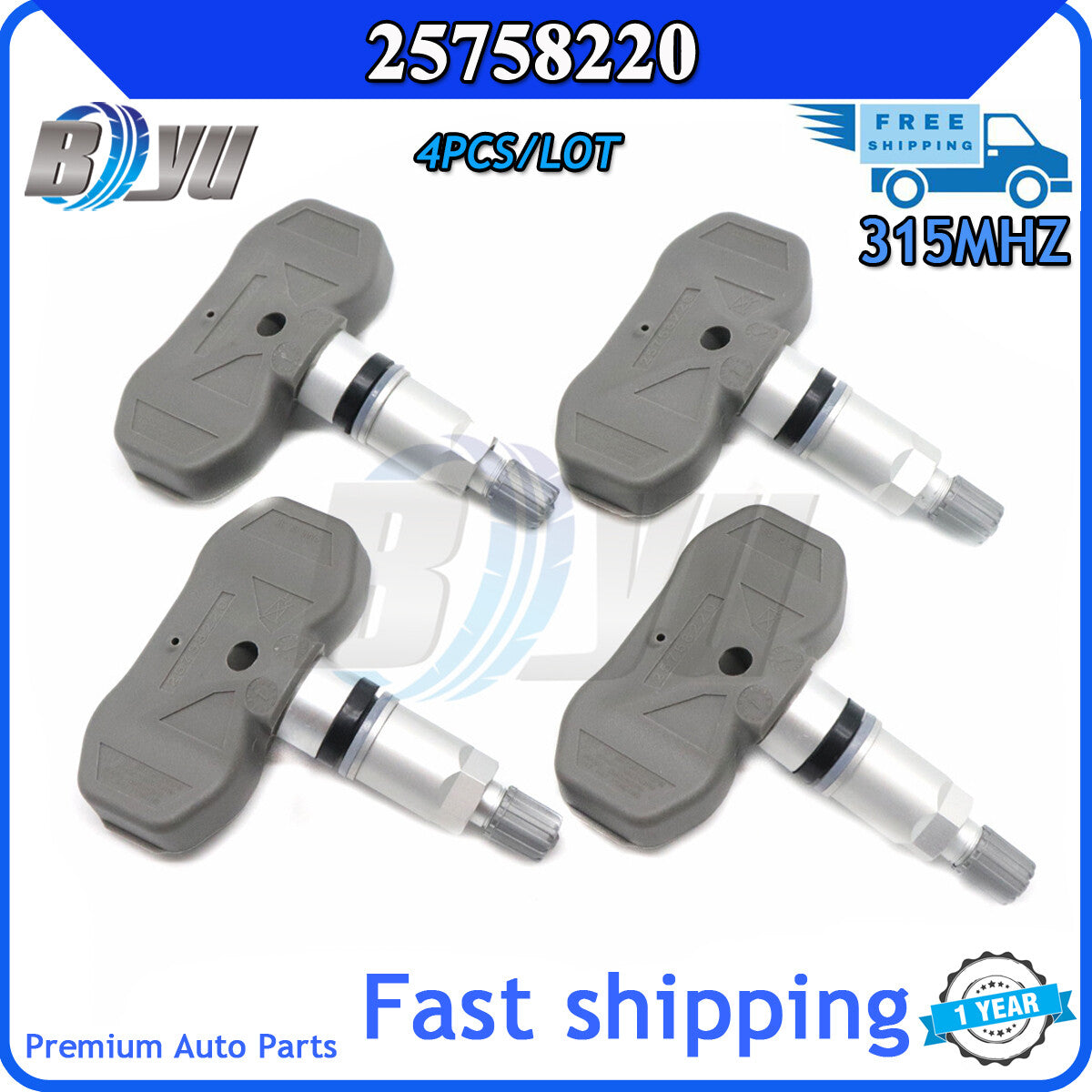 Tire Pressure Sensor (TPMS) for Cadillac XLR STS, 97-13 for Corvette , C5, C6, 6.0, and 7.0 v