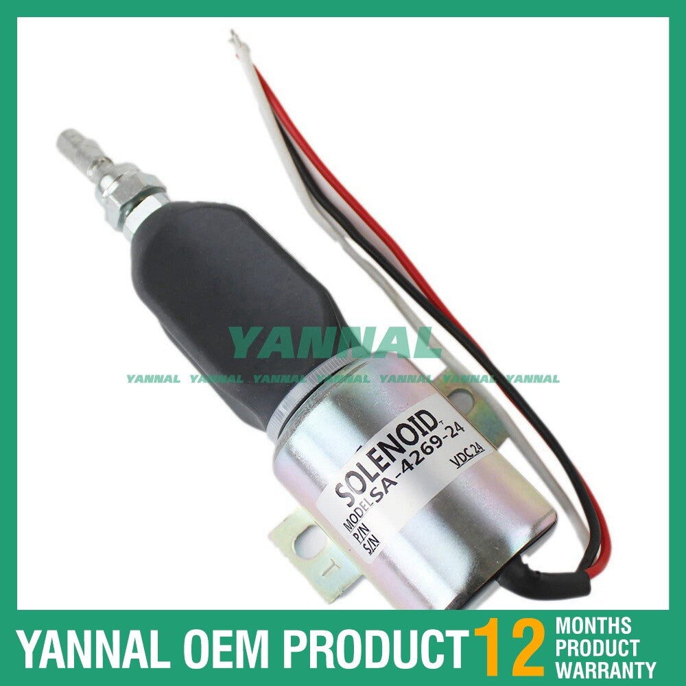 Solenoid valves PC75U-3, PC78US-5, PC60-7E, and PC78U-6 are suitable for excavator 4D95 engines.