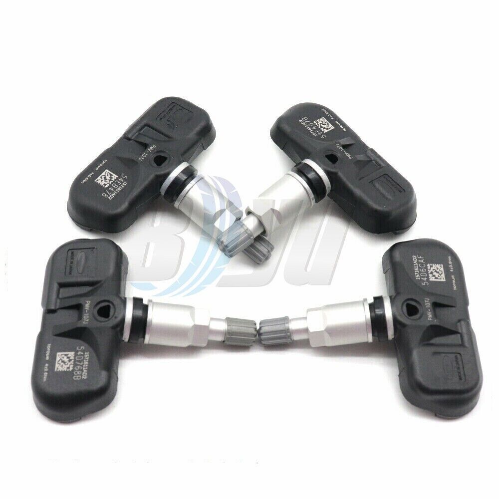 4X PMV-107J 42607-33021 TPMS Tire Pressure Sensor for Toyota RAV4 Tacoma 4Runner