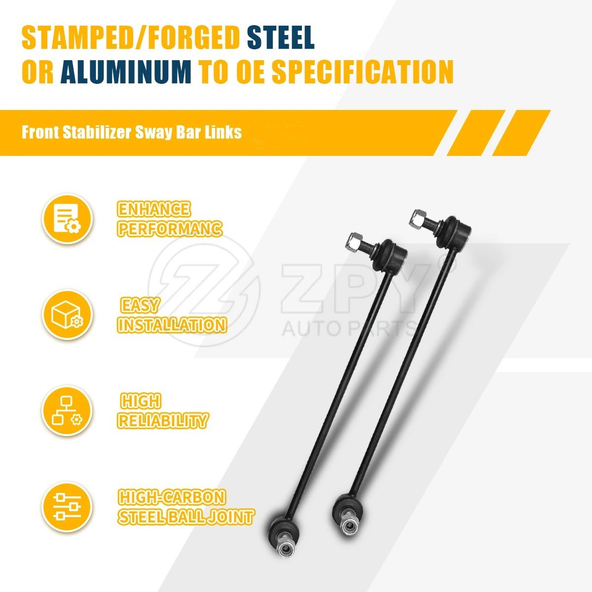 Front and Rear Stabilizer Sway Bar Links for Audi Quattro for Volkswagen GTI for Passat Q