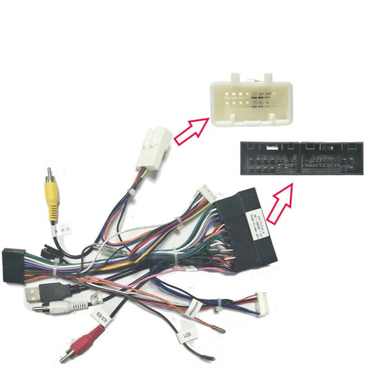 Car Stereo 20PIN Power Adapter Wiring Harness for KIA for Hyundai Android Radio DVD Q