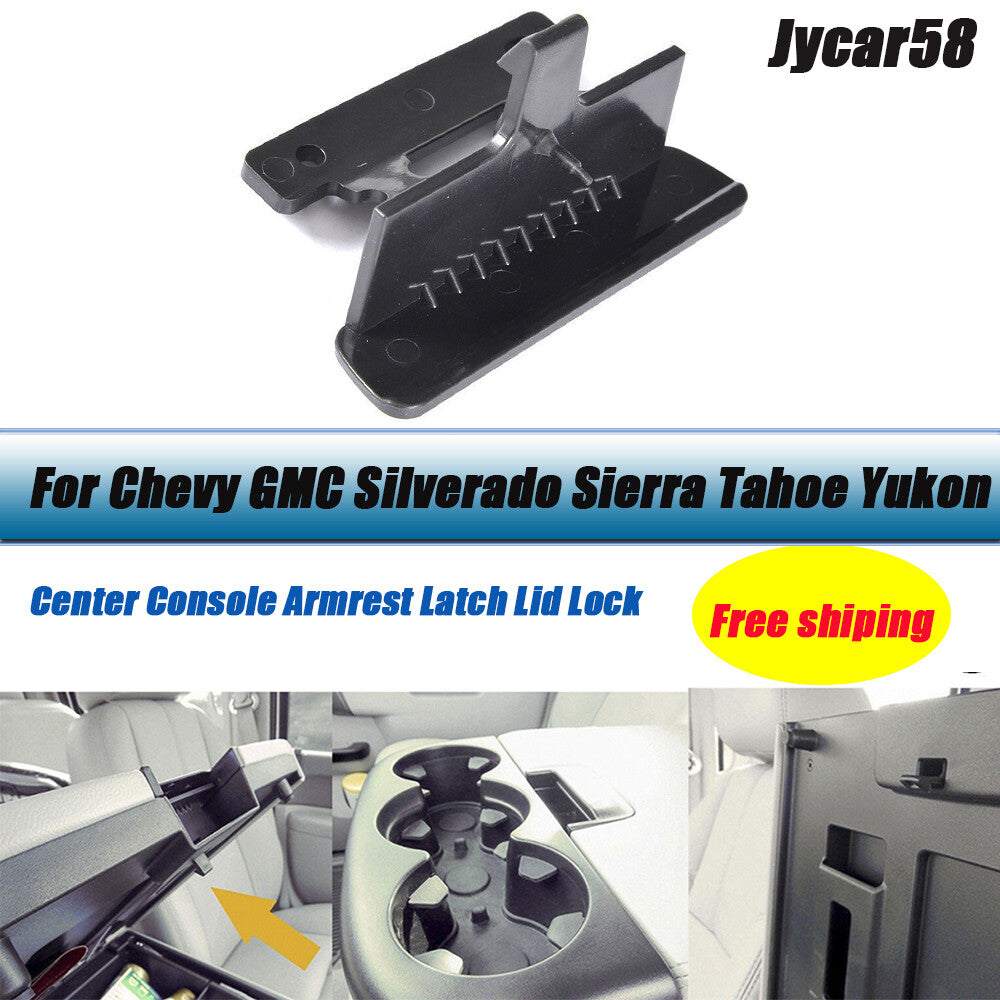 Center Console Armrest Latch Lid Lock for Chevy for GMC Silverado for Sierra Tahoe for Yukon