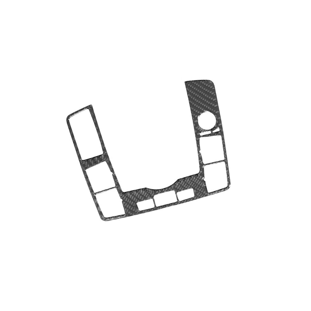 Red Carbon Fiber Rear Fender Indicator Outer Cover Trim For Hilux 2015-21 v