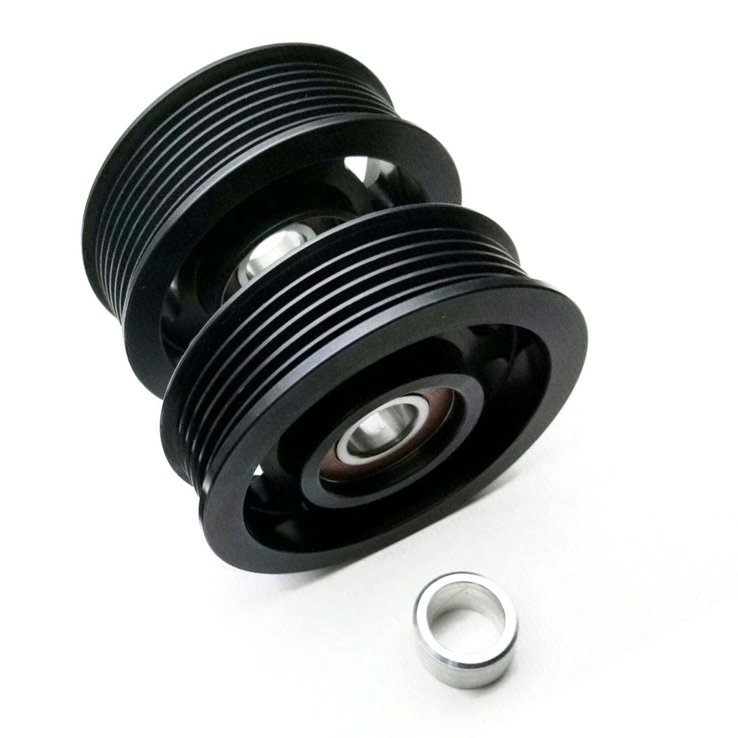 Double Idler Pulley Set 1132020419 for Mercedes SL55 CLS55 S55 G55 AMG M113k New