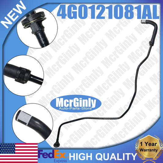 Radiator cooling overflow hose for Audi A6 2011-2014 #4G0121081AL CAEB CDNB CAED- n