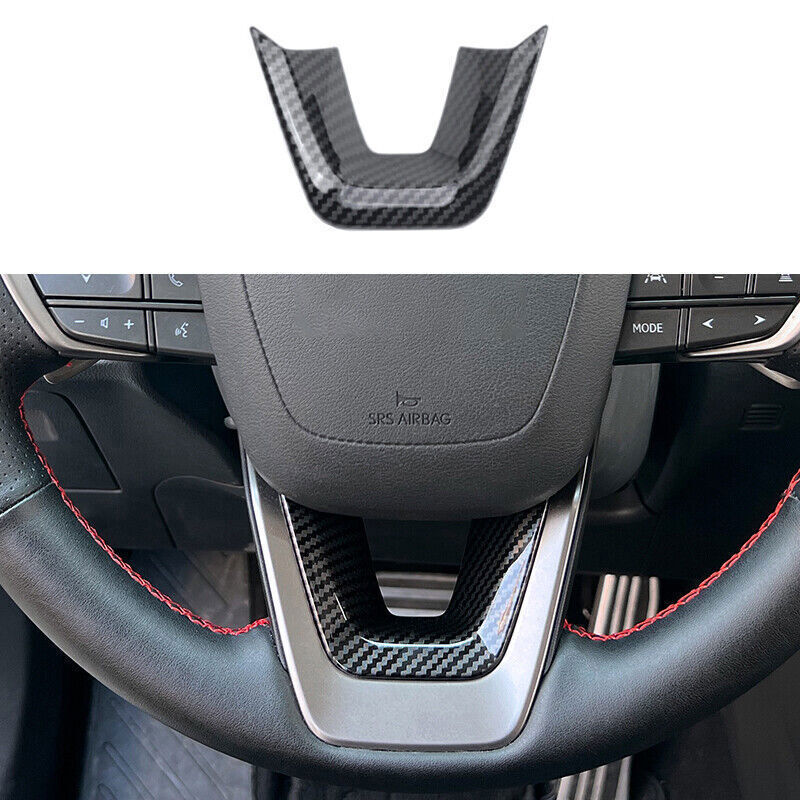 Carbon ABS Steering Wheel Sheet Cover Trim for Lexus RX350 350h 500h 2023-2024
