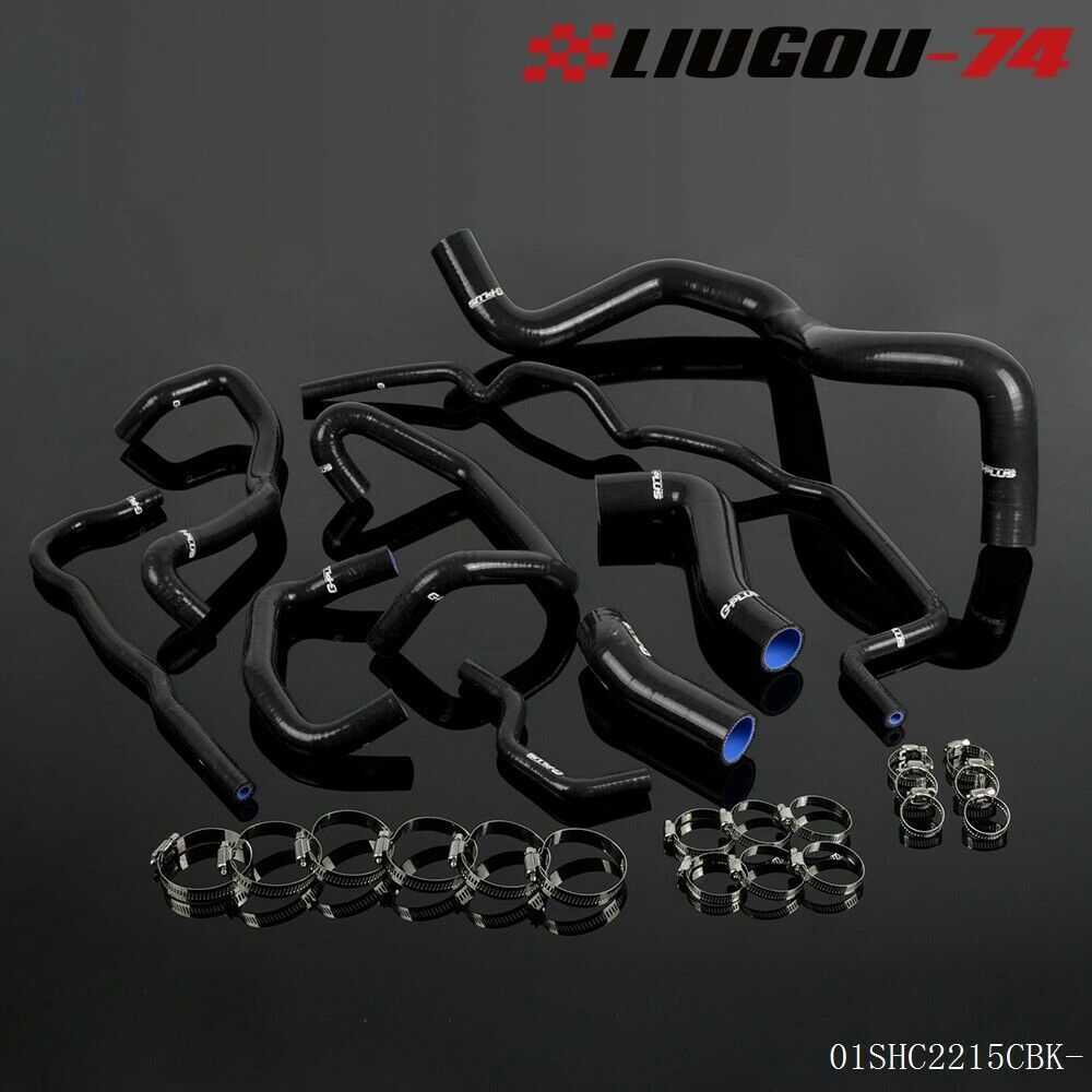 Silicone radiator coolant hose kit suitable for 99-06 for Golf Turbo MK4 - v