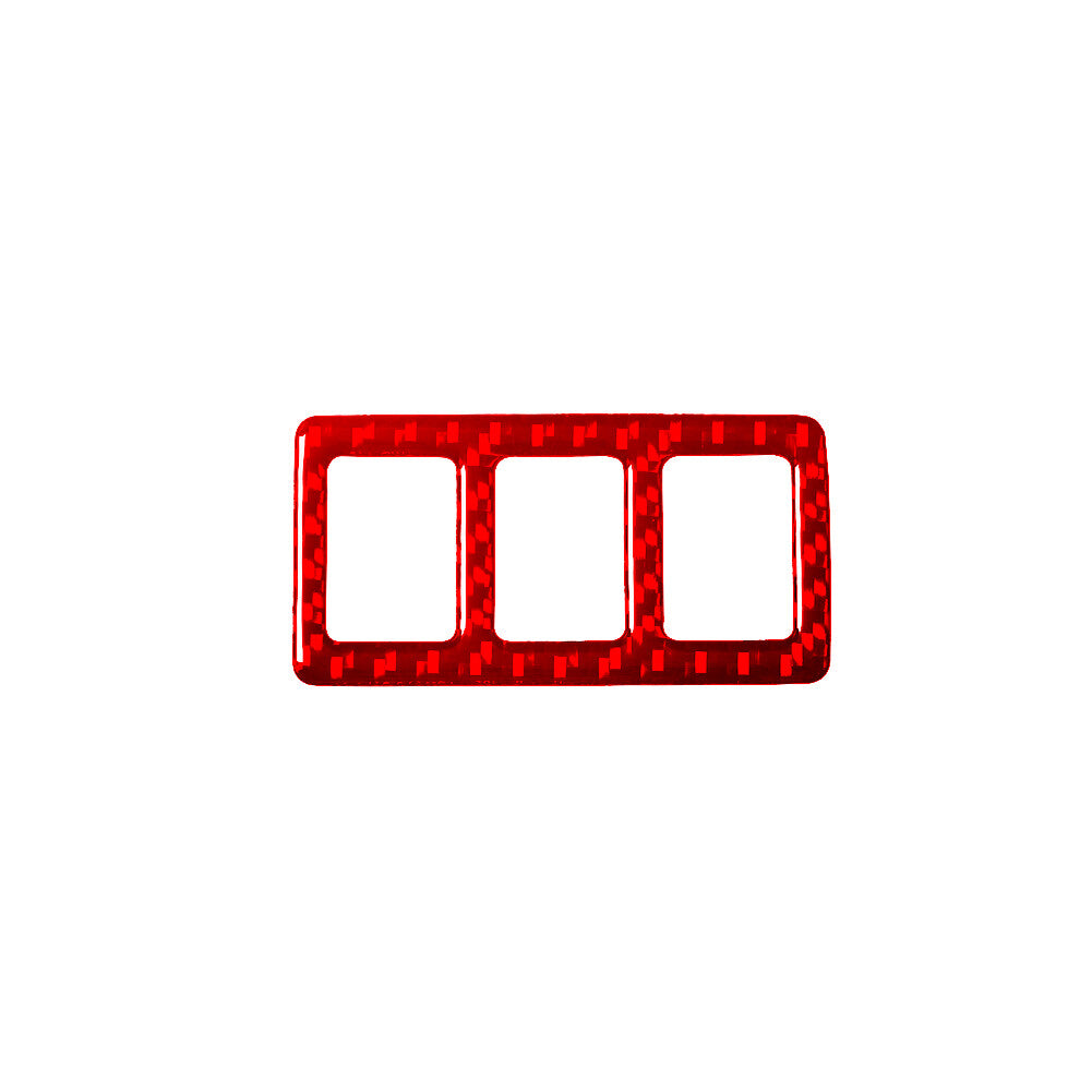 Red Steering Wheel Right Button Frame Trim Cover for Toyota Tundra 2007-2013