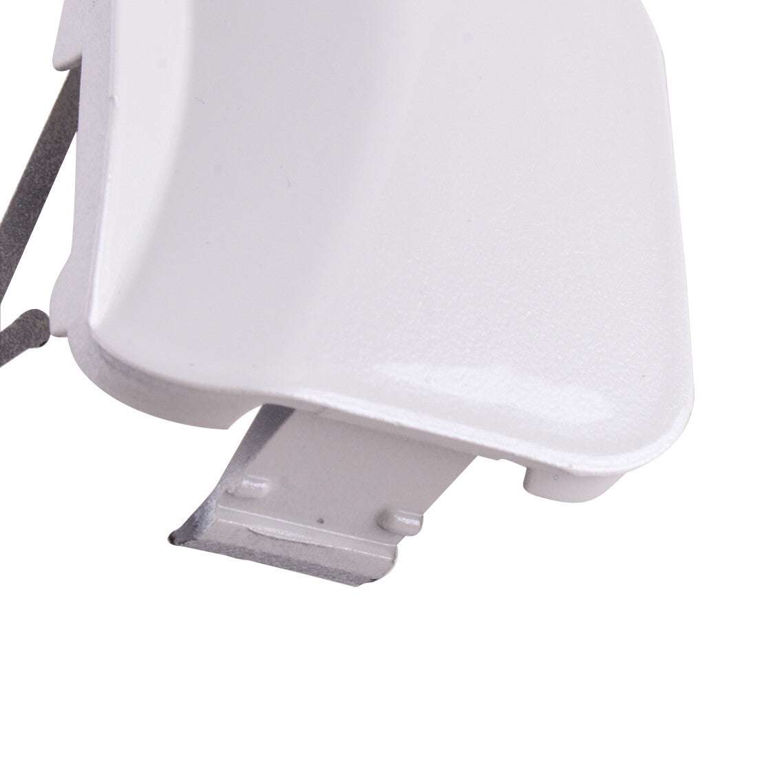 Pair White Bumper Tow Hook Eye Cover Cap Fit For Highlander 2008-2010 v