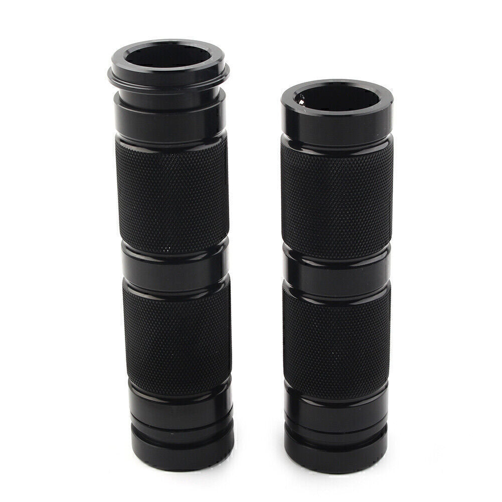 for Harley Electra Road Glide FLHR FLHX Black Electronic Throttle 1'' Hand Grips Q