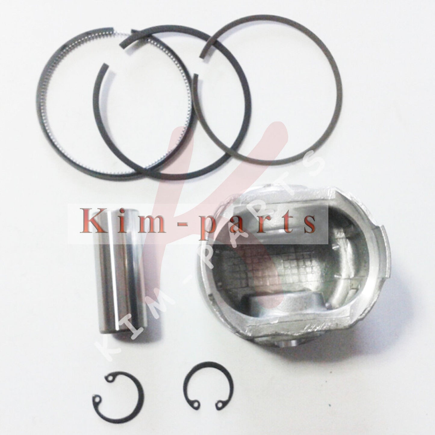 Brand new STD piston kit with rings (pins and clips) for Z482 diesel engine - 1 set