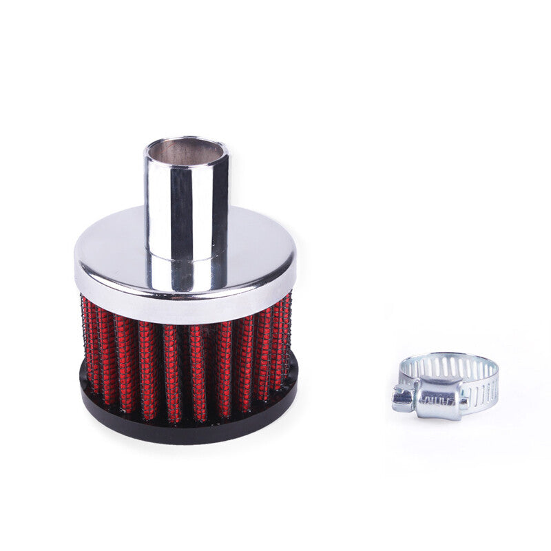 1 x 16mm oil crankcase exhaust engine valve vent round universal air filter - n