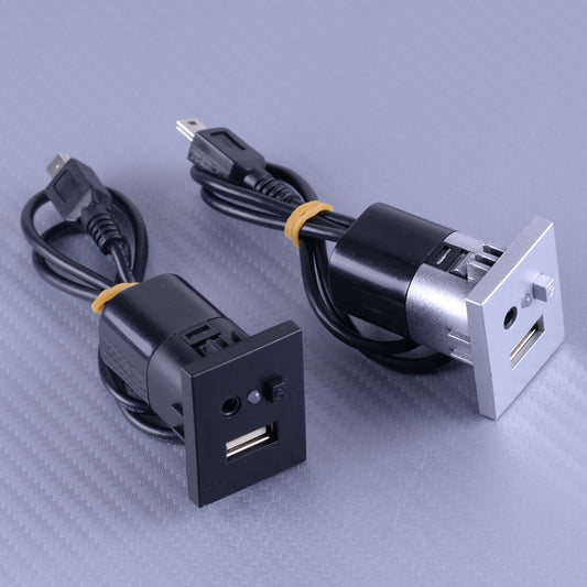 USB Dash Panel Input Connection Module Point MP3 Jack Fit  for ford  Focus Q