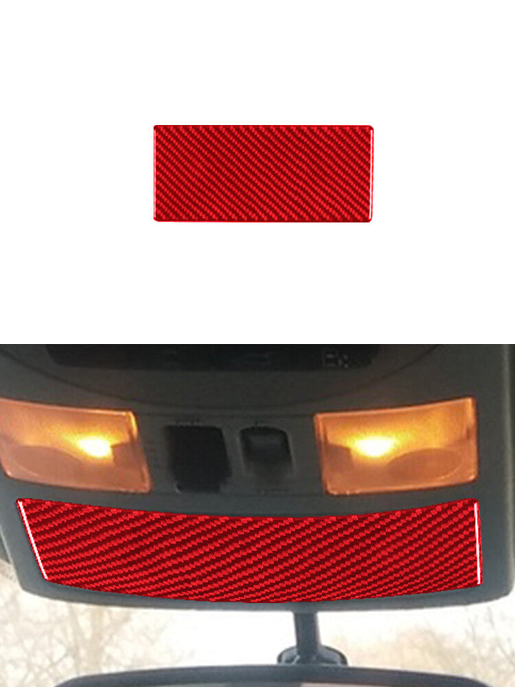 Carbon Fiber Center Console Cover Trim for Land Rover Discovery Sport 2015-2019 v