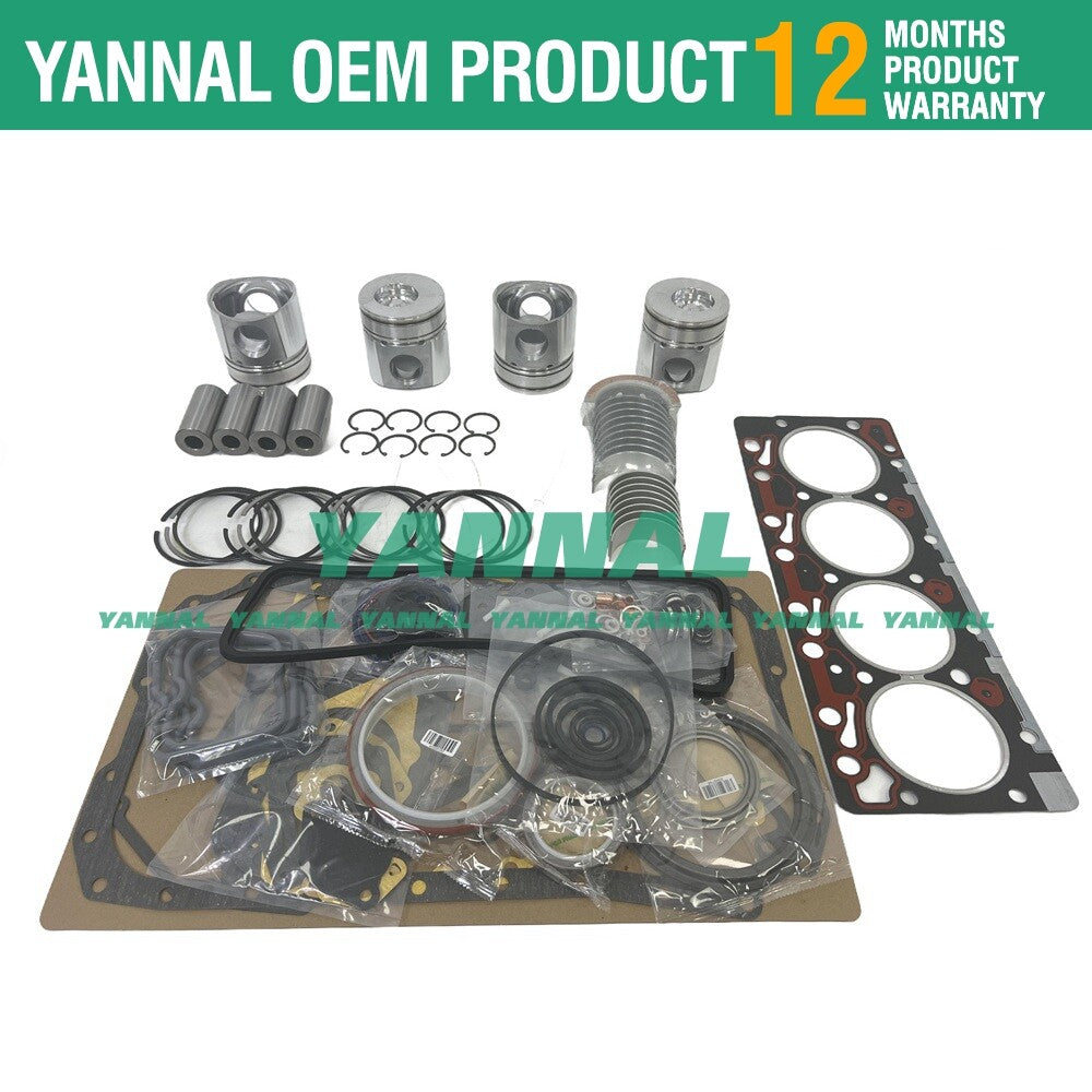 Rebuild/Overhaul Kit for 4BT Engines: Pistons + Rings + Bearings + Gaskets