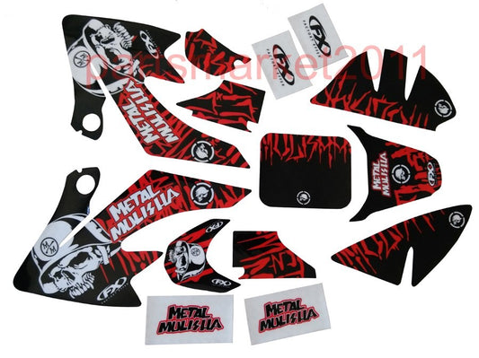 3M MM Decals Graphics for Honda CRF50 50CC 70CC 110CC 125CC bike Emblem Stickers