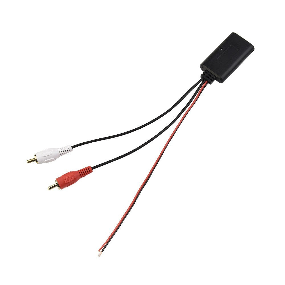 12V Car Blue-tooth Receiver Module AUX-in Adapter 2RCA Interface Parts v