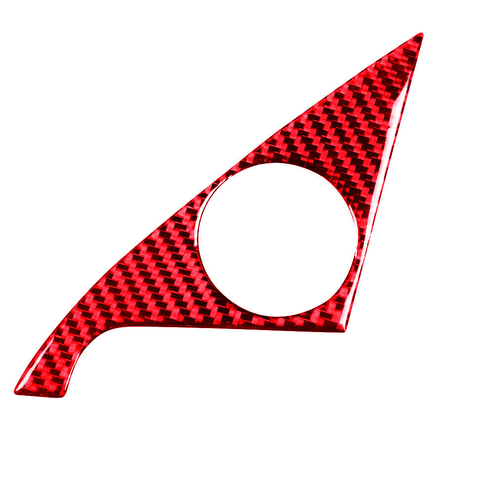 Gear Shift Frame Trim Cover Decoration Carbon Fiber for VW Touareg 2011-2018 v
