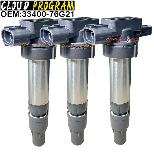 3PCS Ignition Coil 33400-76G2 for Suzuki Carry Wagon 1A07-18-100A v