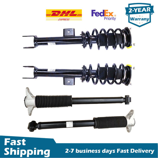 Full Set Shock Coil Struts Assembly Fit 2017-2021 for Tesla Model 3 RWD 1044090-00-A