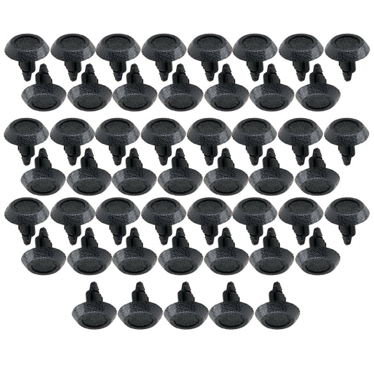 50Pcs Fasteners Clips 7MM Hole Car Rivets for Toyota for Camry Highlander Carola