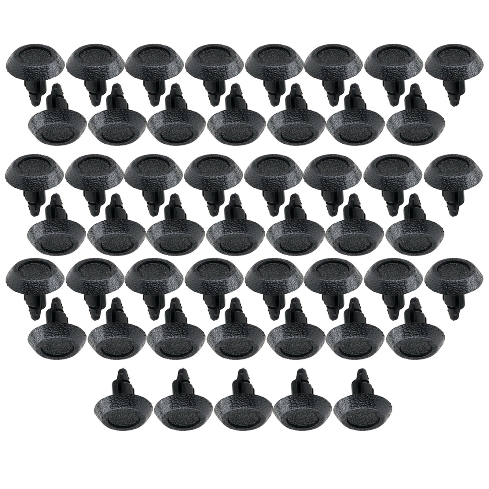 50Pcs Fasteners Clips 7MM Hole Car Rivets for Toyota for Camry Highlander Carola