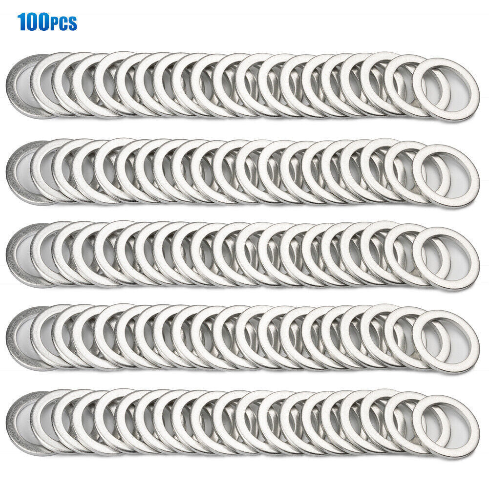 100PCS for HONDA / for ACURA 20MM OIL DRAIN PLUG CRUSH WASHER GASKETS 94109-20000 Q