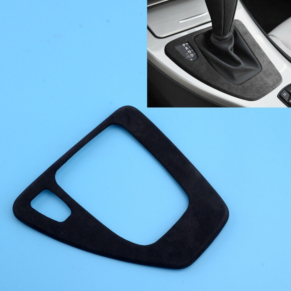 Alcantara Gear Shift Panel Cover Trim Frame Replace For 3 E90 E92 E93 n
