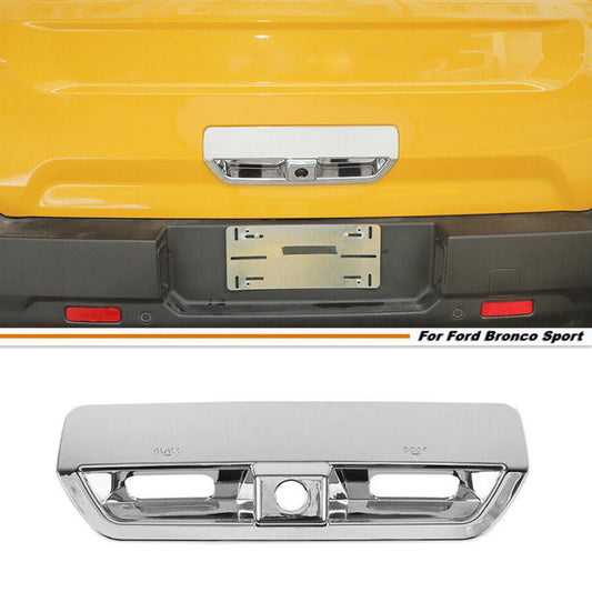 ABS Chrome Look Tailgate Door Handles Cover Trim For 2021-2024 Bronco Sport v