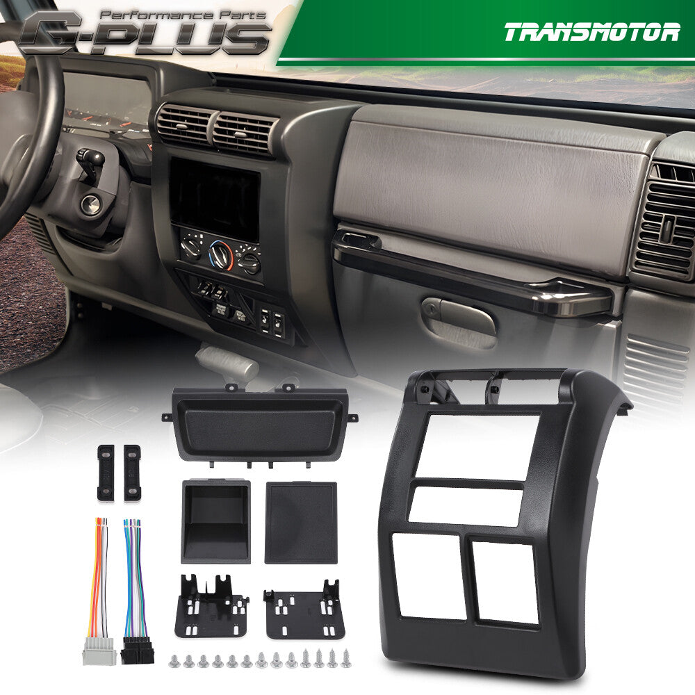 97-02 for Jeep for WRANGLER TJ with DIN DASH BEZEL ・King Kong Edition- v